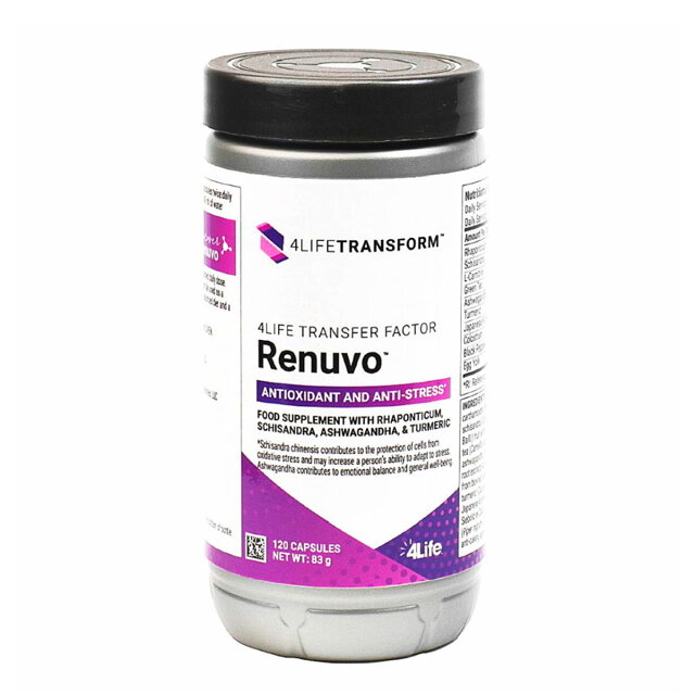 Transfer Factor Renuvo - 120 kaps, suplement diety 4Life, USA